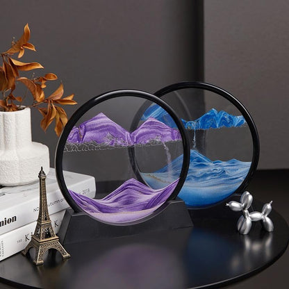 Deep Sea Kinetic Sand Art