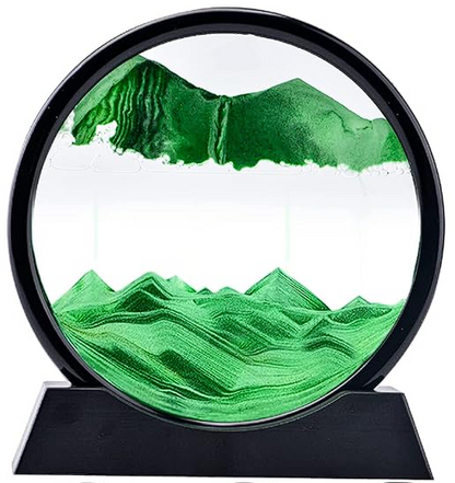 Deep Sea Kinetic Sand Art
